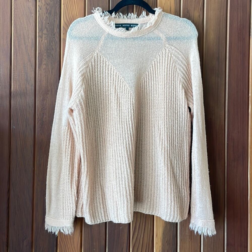 HYFVE‎ rose pink sweater
